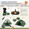 ECD Germany Pop Up Zelt wasserdicht für 4 Personen Camping Produktbild-Vorschau 4