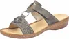 Rieker Damen Clog Pantolette Applikation zarte Details Produktbild-Vorschau 9