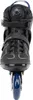 A front view of a single inline skate. Produktbild-Vorschau