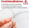 XINZI Sterne LED Lichtervorhang 3m für Innen - 138 LEDs Produktbild-Vorschau 9