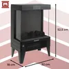 Poêle électrique à effet de cheminée, avec fonction de Voir les images du produit 11