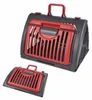 Transportín para perros y gatos, de plástico, plegable Vista previa de la imagen del producto 1