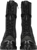 A pair of black lace-up boots. Podgląd zdjęcia produktu