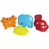 Sandformen Set mit Tierdesign für Kinder, 4-teilig, für Produktbild-Vorschau 2