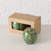 BOLTZE Streuer Cabbage (2 tlg., Grün, Keramik, Höhe 7,5 cm, Anteprima dell’immagine prodotto 3