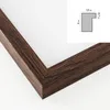 LUCA® Bilderrahmen 40x60 Braun MDF Umweltfreundlichem Produktbild-Vorschau 4