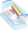 Really Useful Box Aufbewahrungsbox 0,90 Liter transparent Produktbild-Vorschau 1