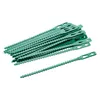 A pile of green plant ties on a white background. Produktbild-Vorschau
