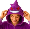 Pigiama Onesie Kigurumi Costume per Adulti Viola Pokemon Anteprima dell’immagine prodotto 6