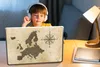 MuchoWow® Laptop Aufkleber Sticker Cover Karte - Europa - Produktbild-Vorschau 3