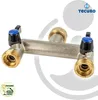 tecuro 2-Wege Verteilerstück 3/4 Zoll (DN 15) mit Produktbild-Vorschau 3