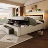 Letto imbottito 180x200 cm con vano contenitore idraulico e Anteprima dell’immagine prodotto 8