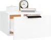 vidaXL Wand-Nachttische 2 Stk. Weiß 34x30x20 cm Produktbild-Vorschau 12
