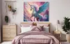 Leinwandbild Buntes Einhorn 100x70 Feeby Rosa bild für die Produktbild-Vorschau 2