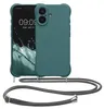 kwmobile Hülle mit Kordel für Apple iPhone 17 - TPU Silikon Produktbild-Vorschau 8