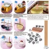 100 PCS Kerzendochte mit 100 PCS Eisenständer, Kerzen Produktbild-Vorschau 4