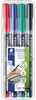 STAEDTLER Lumocolor Permanent Marker 318F 4er Etui Produktbild-Vorschau 22