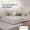 Juskys Polsterbett Salerno 180 x 200 cm, Cord Design & Produktbild-Vorschau 2