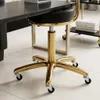 Tabouret cosmétique avec dossier, fauteuil de coiffeur Voir les images du produit 7