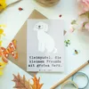Mr. & Mrs. Panda babykarte Kleinpudel Liebe - Grau Pastell Produktbild-Vorschau 3