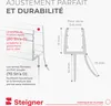STEIGNER Duschdichtung UK33 80 cm (1 Stk.) Transparent - Produktbild-Vorschau 8