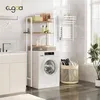 EUGAD Waschmaschinenregal mit 3 Ablagen, Toilettenregal Produktbild-Vorschau 2