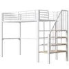 Flieks Hochbett 90x200cm mit Treppe, Etagenbett Kinderbett Produktbild-Vorschau 9