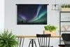 MuchoWow® Wandteppich Wandbehang Nordlichter - Park - Produktbild-Vorschau 3
