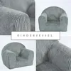 Mini Kindersessel Cord Hellgrau – Kinder Sessel mit Produktbild-Vorschau 6