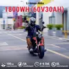 E-Motorroller M1P-Rot 60V 2000W Motor 30AH 45km/h Bis zu Produktbild-Vorschau 3
