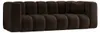 Sofa modułowa 3-osobowa, tkanina welwet Riviera, Podgląd zdjęcia produktu 2