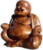 Statua di Buddha in legno, altezza 20 cm, ideale per il Anteprima dell’immagine prodotto 1
