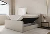Boxspringbett Schlafzimmerbett CELES 180x220cm Stoff Ascot Produktbild-Vorschau 2