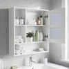 COSTWAY Spiegelschrank, Badezimmerschrank mit Spiegeltür & Produktbild-Vorschau 2
