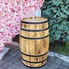Botte decorativa in legno spazzolato e trattato, 80x50 cm Anteprima dell’immagine prodotto 11