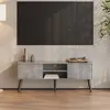 A TV stand with a TV mounted above it in a room setting. Podgląd zdjęcia produktu