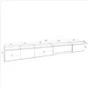 TV-Schrank, Lowboard, 368x35x45cm, Elektrokamin XXL, Produktbild-Vorschau 4
