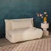 sweeek - 2-Sitzer Schlafsofa mit Bezug aus strukturiertem Produktbild-Vorschau 6