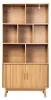 CALICOSY - Bibliothèque 2 portes coulissantes H158 cm - Voir les images du produit 1