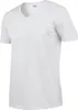 T-shirt Gildan soft style da uomo, scollo a V, manica corta Anteprima dell’immagine prodotto 3