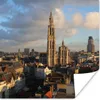MuchoWow® Poster Architektur - Sonne - Antwerpen 100x100 cm Produktbild-Vorschau 1