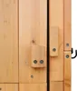 Relaxdays Gartenschrank, Holz, wetterfestes Dach, 3 Produktbild-Vorschau 7