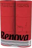 6 rolek czerwonego papieru toaletowego Renova w foliowym Podgląd zdjęcia produktu 1