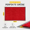 Entrando Fußmatte 60x90 cm in Rot - Rutschfeste Produktbild-Vorschau 2