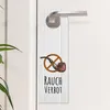 Rauchverbot - Raucherbereich Türhänger Warnschild Türschild Produktbild-Vorschau 8