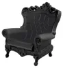 Modernes Design Thronsessel Slide Queen Of Love - Schwarz Produktbild-Vorschau 1