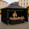 Aga Nůžkový stánek PARTY 3x4,5m Černý Náhled obrázku produktu 9