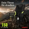 ONBEST Campingstuhl faltbar | 150 kg | inklusive Produktbild-Vorschau 2