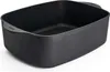 A black rectangular baking dish with handles, shown from a slight angle against a white background. Produktbild-Vorschau