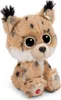 A plush toy lynx is sitting and facing the camera. Anteprima dell’immagine prodotto
